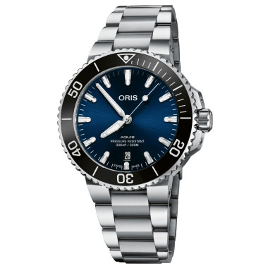         Damen- und Herrenuhr, Automatik, ORIS Aquis Date