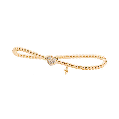         Gelbgold, Armschmuck, Capolavoro Armband Dolcini Herz klein 