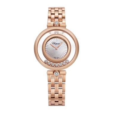 Damenuhr, Quarzwerk, Chopard Happy Diamonds Icons