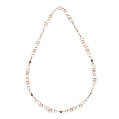 Halsschmuck, Roségold, Pomellato Sabbia Sautoir Halskette