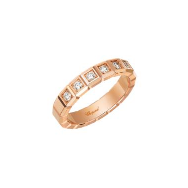 Ringe, Roségold, Chopard Ice Cube Ring