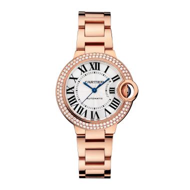 Damenuhr, Automatik, Cartier Ballon Bleu de Cartier