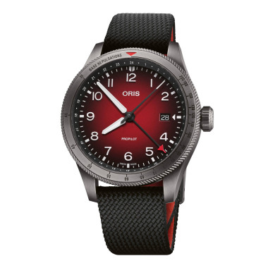 Damen- und Herrenuhr, Automatik, ORIS ProPilot GMT