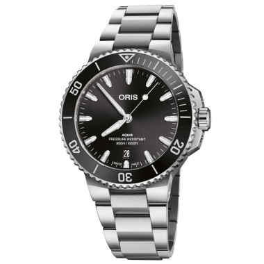         Damen- und Herrenuhr, Automatik, ORIS Aquis Date