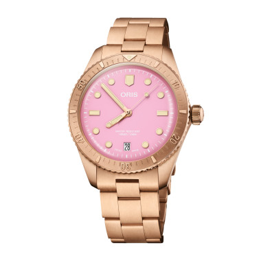 Automatik, ORIS Divers Sixty‑Five 'Cotton Candy'