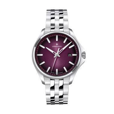         Damen- und Herrenuhr, Quarzwerk, Junghans Meister S Quarz 35