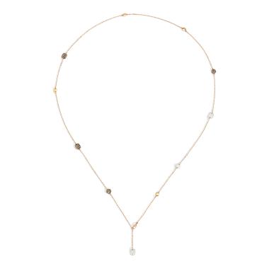Halsschmuck, Roségold, Pomellato Sabbia Sautoir Halskette
