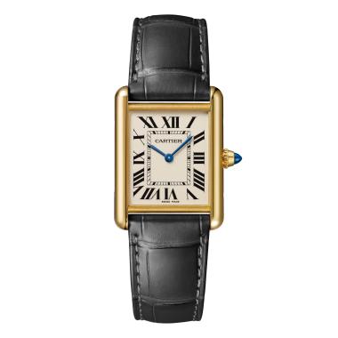Damenuhr, Quarzwerk, Cartier Tank Louis Cartier