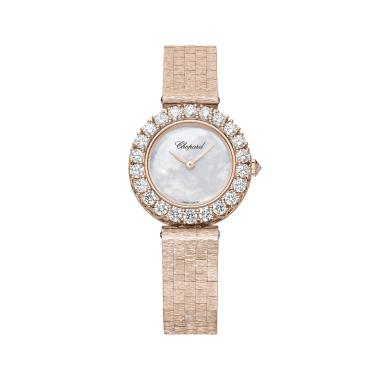 Damenuhr, Handaufzug, Chopard L'Heure du Diamant Rund
