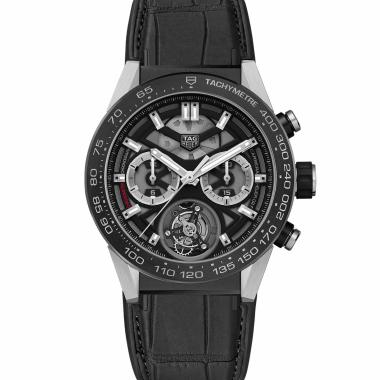 Herrenuhr, Automatik, TAG Heuer TAG HEUER CARRERA CHRONOGRAPH TOURBILLON