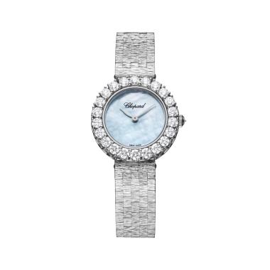 Damenuhr, Handaufzug, Chopard L'Heure du Diamant Rund