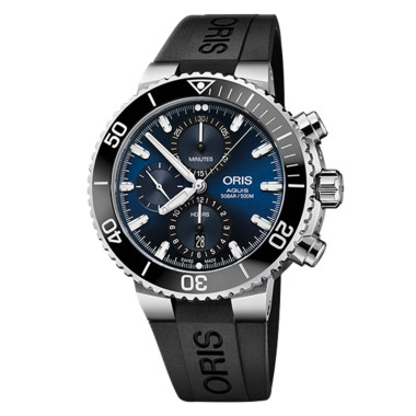         Herrenuhr, Automatik, ORIS Aquis Chronograph