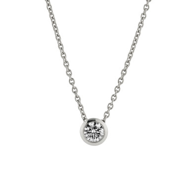         Weißgold, Halsschmuck, Hans D. Krieger Anhänger mit Kette