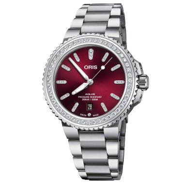 Unisex, Automatik, ORIS Aquis Date Diamonds