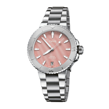Damen- und Herrenuhr, Automatik, ORIS Aquis Date