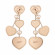 Chopard Happy Hearts Golden Hearts Ohrhänger - Bild 3