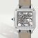 Cartier Santos-Dumont skelettiert mit Mikrorotor - Bild 7