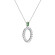 Chopard L'Heure du Diamant Marquise Anhänger mit Halskette - Bild 2