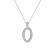 Chopard L'Heure du Diamant Marquise Anhänger mit Halskette - Bild 2