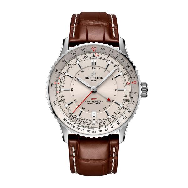 Unisex, Breitling Navitimer Automatic GMT 41