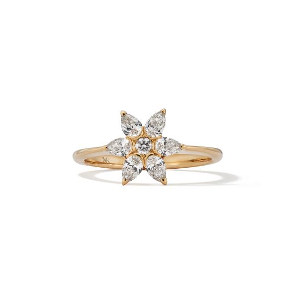 Ringe, Rotgold, Hans D. Krieger Stars Ring