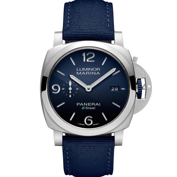 Herrenuhr, Panerai Luminor Marina ESteel™ Blu Profondo