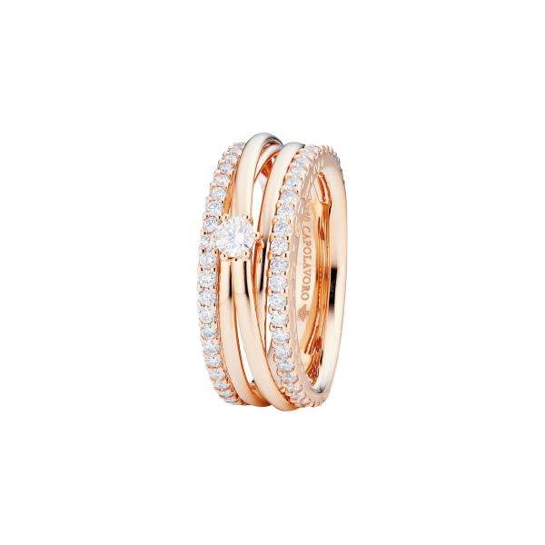 Ringe, Roségold, Capolavoro Ring Magnifico