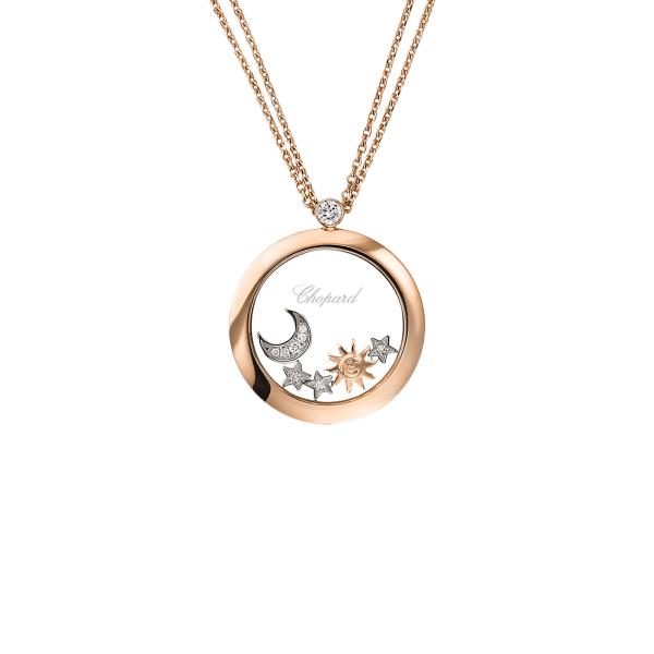 Chopard Happy Diamonds Anhänger mit Kette (Ref: 799450-5201)