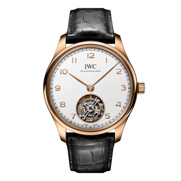 Herrenuhr, IWC PORTUGIESER HAND-WOUND TOURBILLON