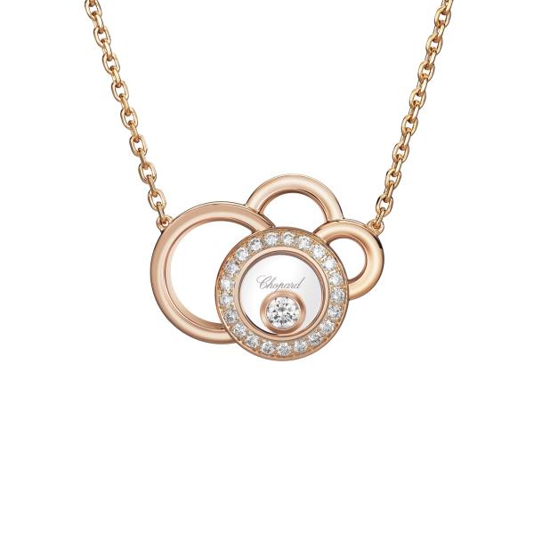 Halsschmuck, Roségold, Chopard Happy Dreams Collier