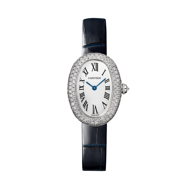         Damenuhr, Quarzwerk, Cartier Baignoire
