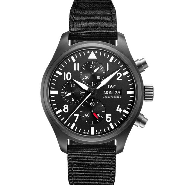         Herrenuhr, Automatik, IWC Schaffhausen Pilot's Watch Chronograph TOP GUN
