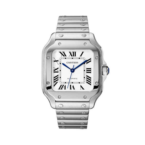         Damen- und Herrenuhr, Automatik, Cartier Santos de Cartier