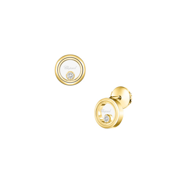         Gelbgold, Ohrringe, Chopard Happy Diamonds Icons Ohrstecker