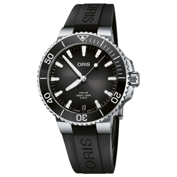         Damen- und Herrenuhr, Automatik, ORIS Aquis Date Calibre 400