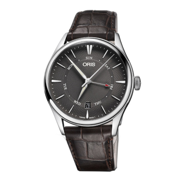         Damen- und Herrenuhr, Automatik, ORIS Artelier Pointer Day Date