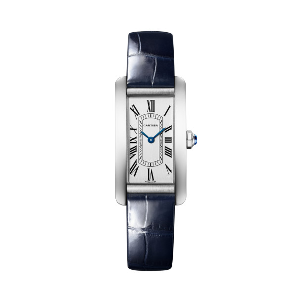         Damenuhr, Quarzwerk, Cartier Tank Américaine