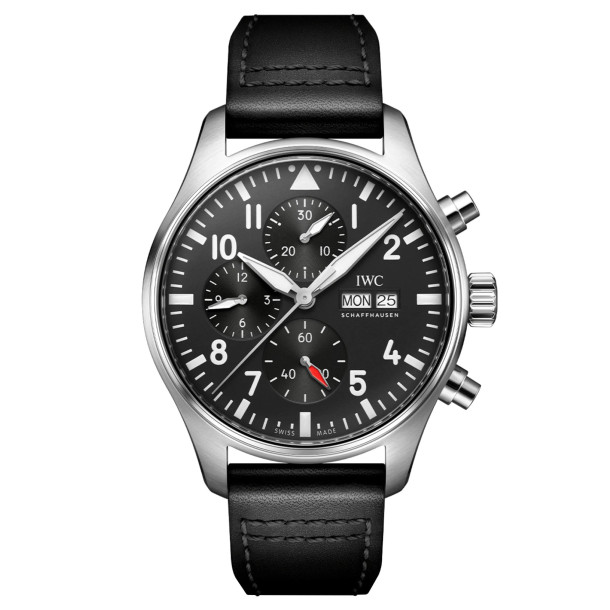         Herrenuhr, Automatik, IWC Schaffhausen Pilot's Watch Chronograph