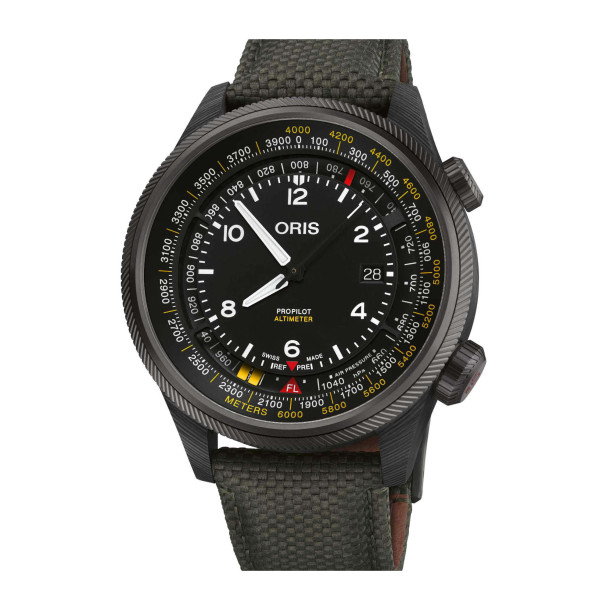        Herrenuhr, Automatik, ORIS ProPilot Altimeter