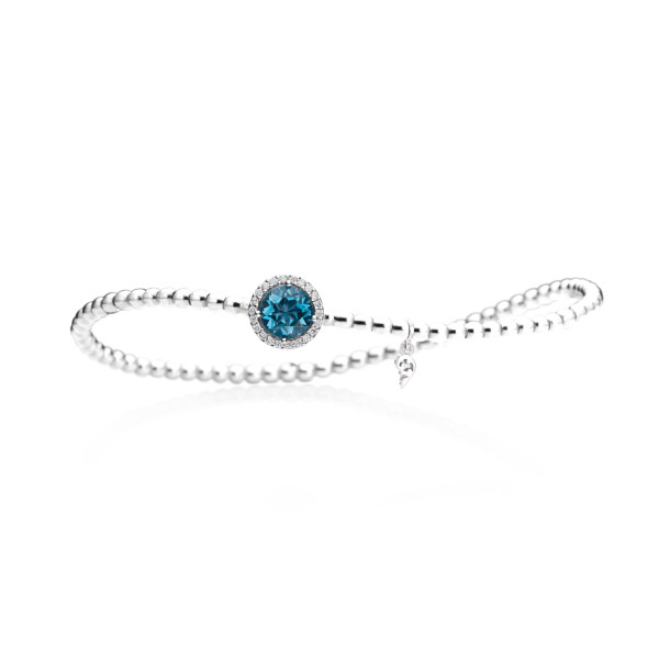         Weißgold, Armschmuck, Capolavoro Armband Espressivo 