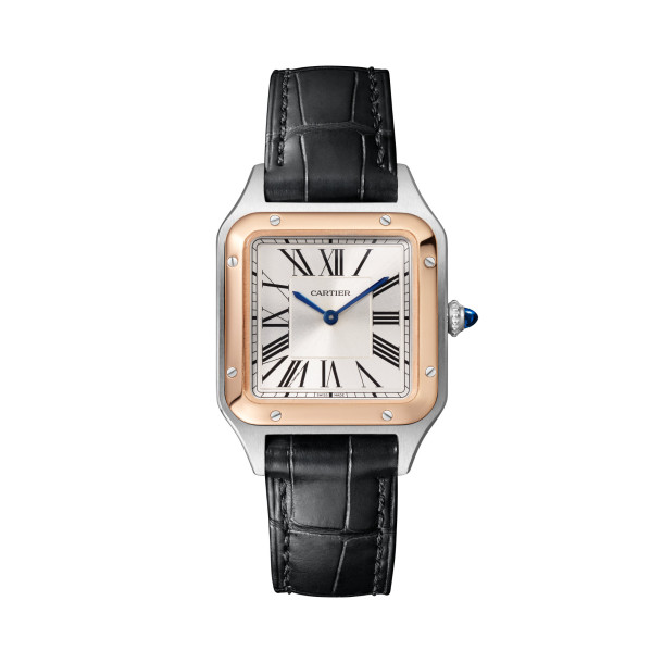         Damenuhr, Quarzwerk, Cartier Santos-Dumont