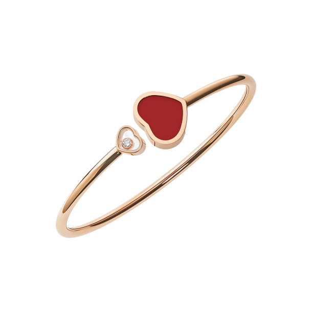         Roségold, Armschmuck, Chopard Happy Hearts Armspange