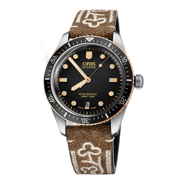         Damen- und Herrenuhr, Automatik, ORIS Divers Sixty-Five