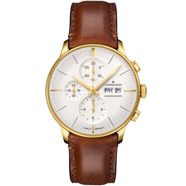         Damen- und Herrenuhr, Automatik, Junghans Meister Chronoscope