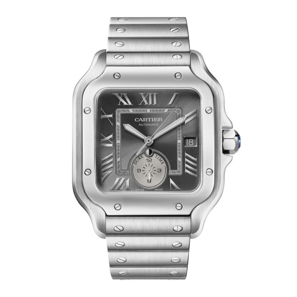         Damen- und Herrenuhr, Automatik, Cartier Santos de Cartier