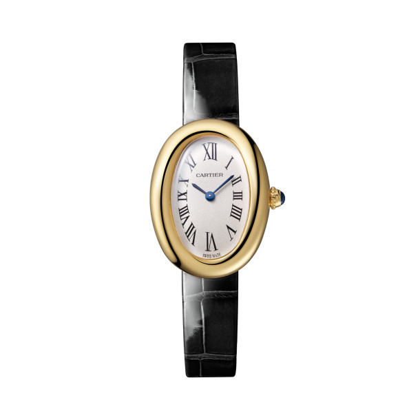         Damenuhr, Quarzwerk, Cartier Baignoire