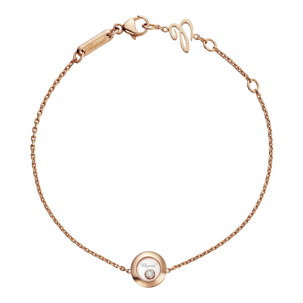         Roségold, Armschmuck, Chopard Happy Diamonds Icons Armband
