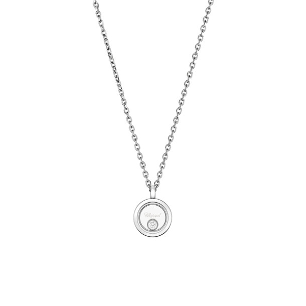        Weißgold, Halsschmuck, Chopard Happy Diamonds Icons Halskette