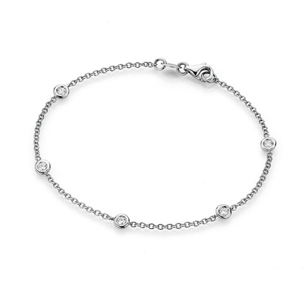         Weißgold, Armschmuck, Clioro Armband, poliert