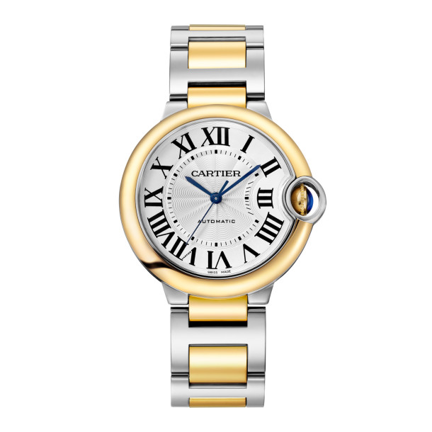         Damen- und Herrenuhr, Automatik, Cartier Ballon Bleu de Cartier